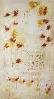 Lettre ouverte à mon père - huile sur toile - 160 cm x 92 cm - 2011
