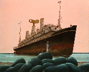 Sans titre - Huile - 