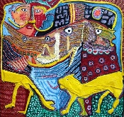 L'Amazonie - 195 x 211 cm - 2009