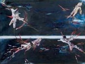 Infini 4 - Huile mixted media