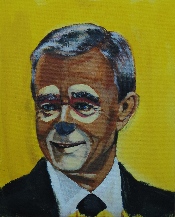 Bernard Arnault - acrylique sur toile - 60 x 50 cm - 2011