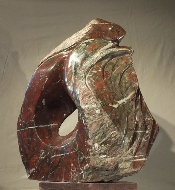 2013.37 - marbre rouge "griotte" de Caunes-Minervois