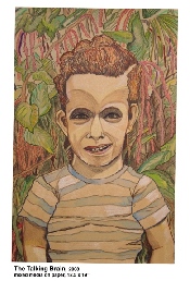 The Talking brain (2008) - 12,5 x 19 cm